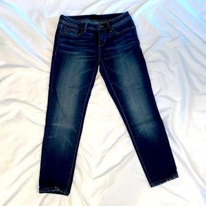 Buckle Black skinny jeans